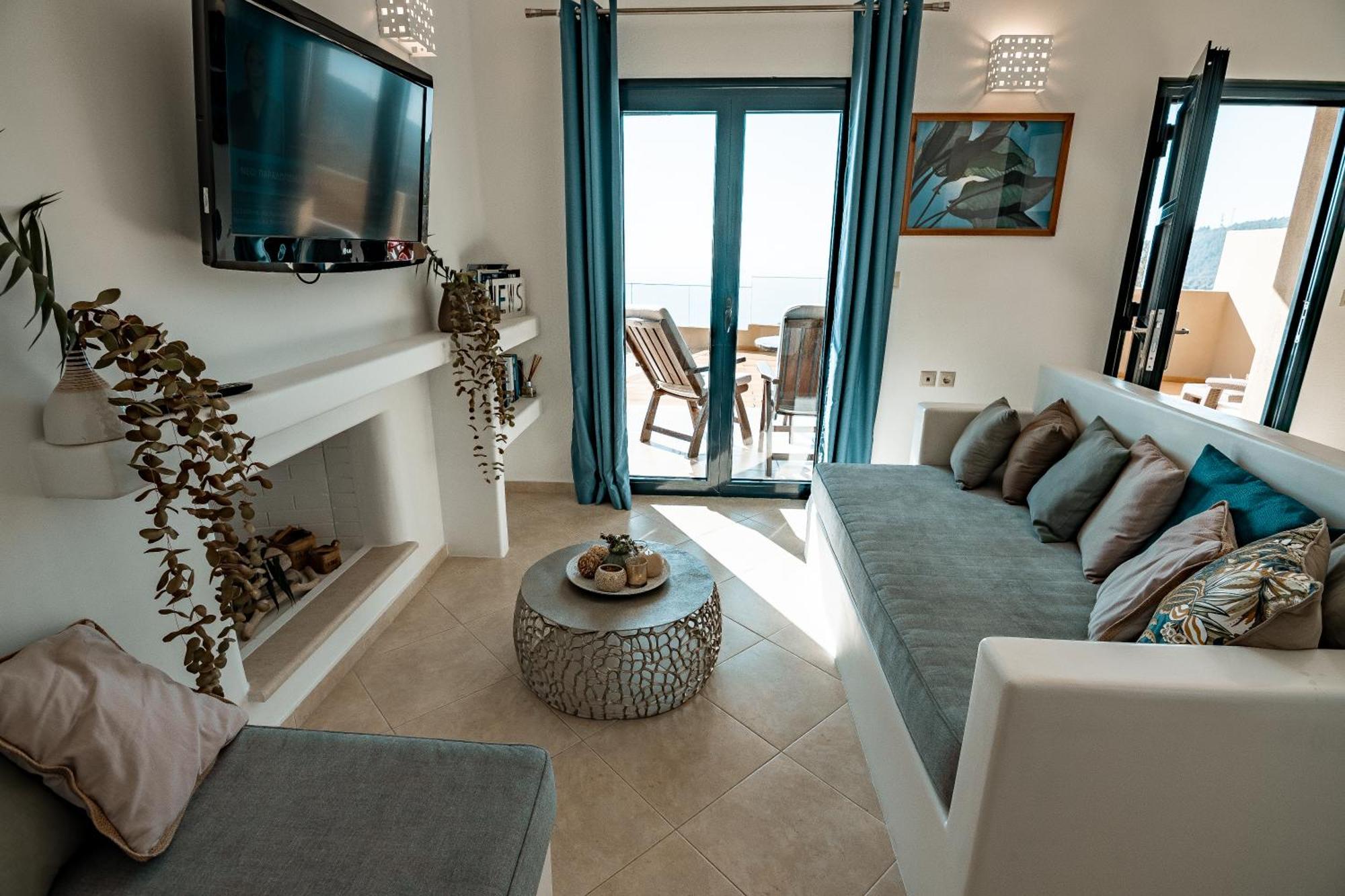 Zaki-1 Premium Villa Moni Evaggelistrias ภายนอก รูปภาพ